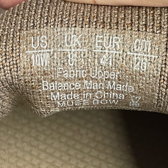 NEW BZees Muse Bow Platform Loafer Shoes Lifestride Latte Tan Women's Size 10W - Picture 9 of 10